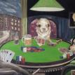 Emily's dogs playing poker