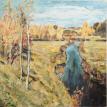 Golden Autumn,  'after Isaac Levitan'